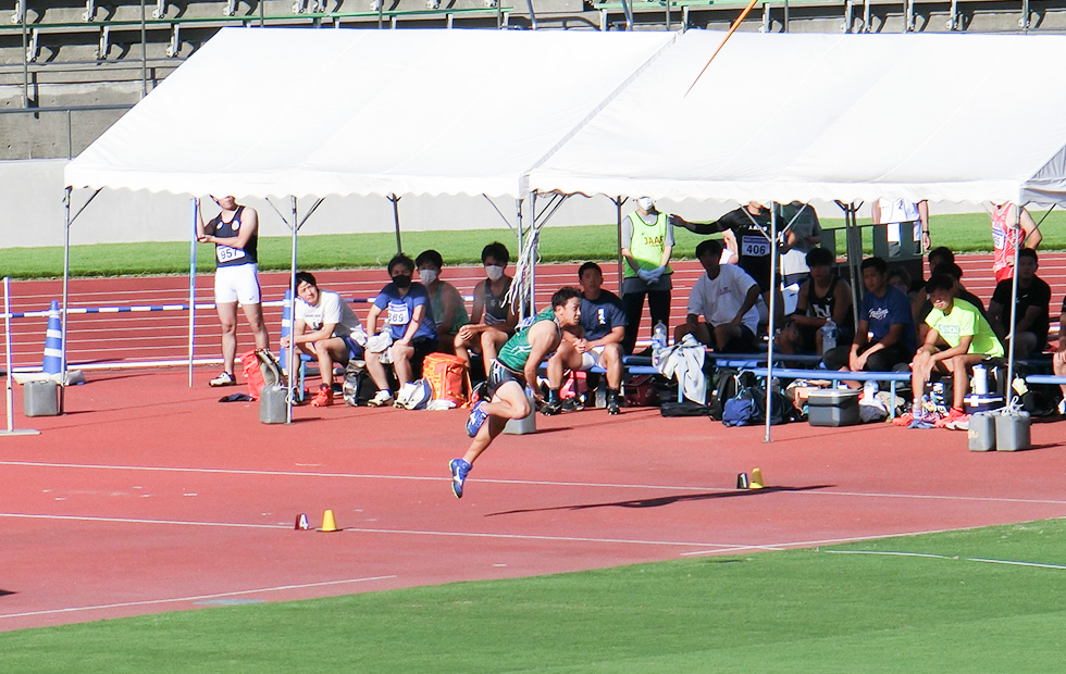 第95回関東陸上競技選手権大会初出場