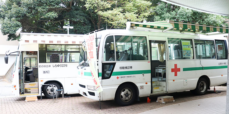 今年度2回目の学内献血を実施しました