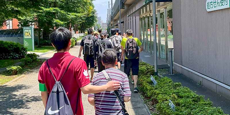社会福祉施設で「ハイキング」をサポート