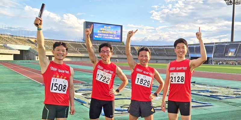 関東マスターズ陸上競技選手権大会で本学教員が第1位！